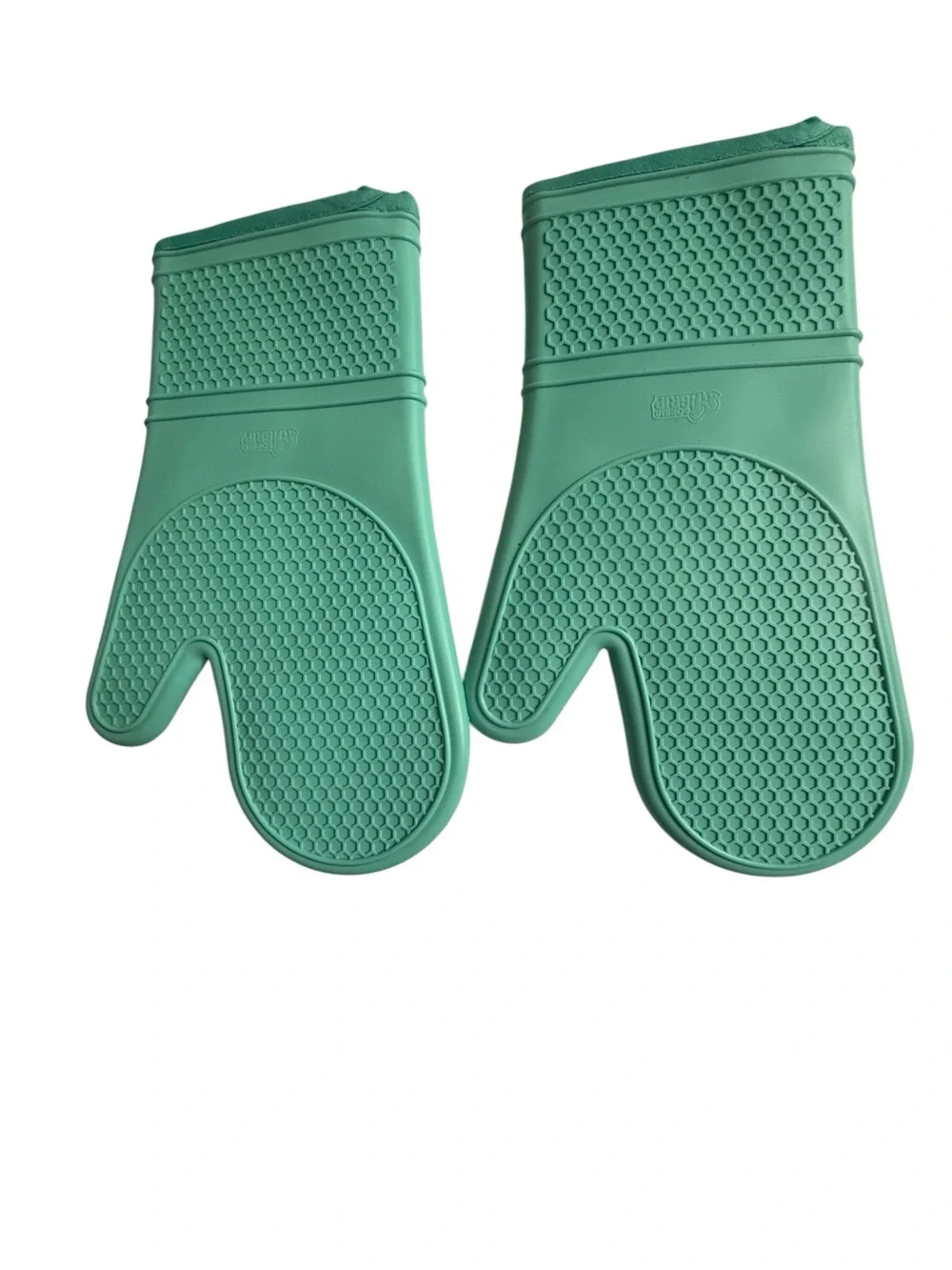 Gorilla Grip Heat Resistance Oven Mitts/Pot Holders. Never Used.